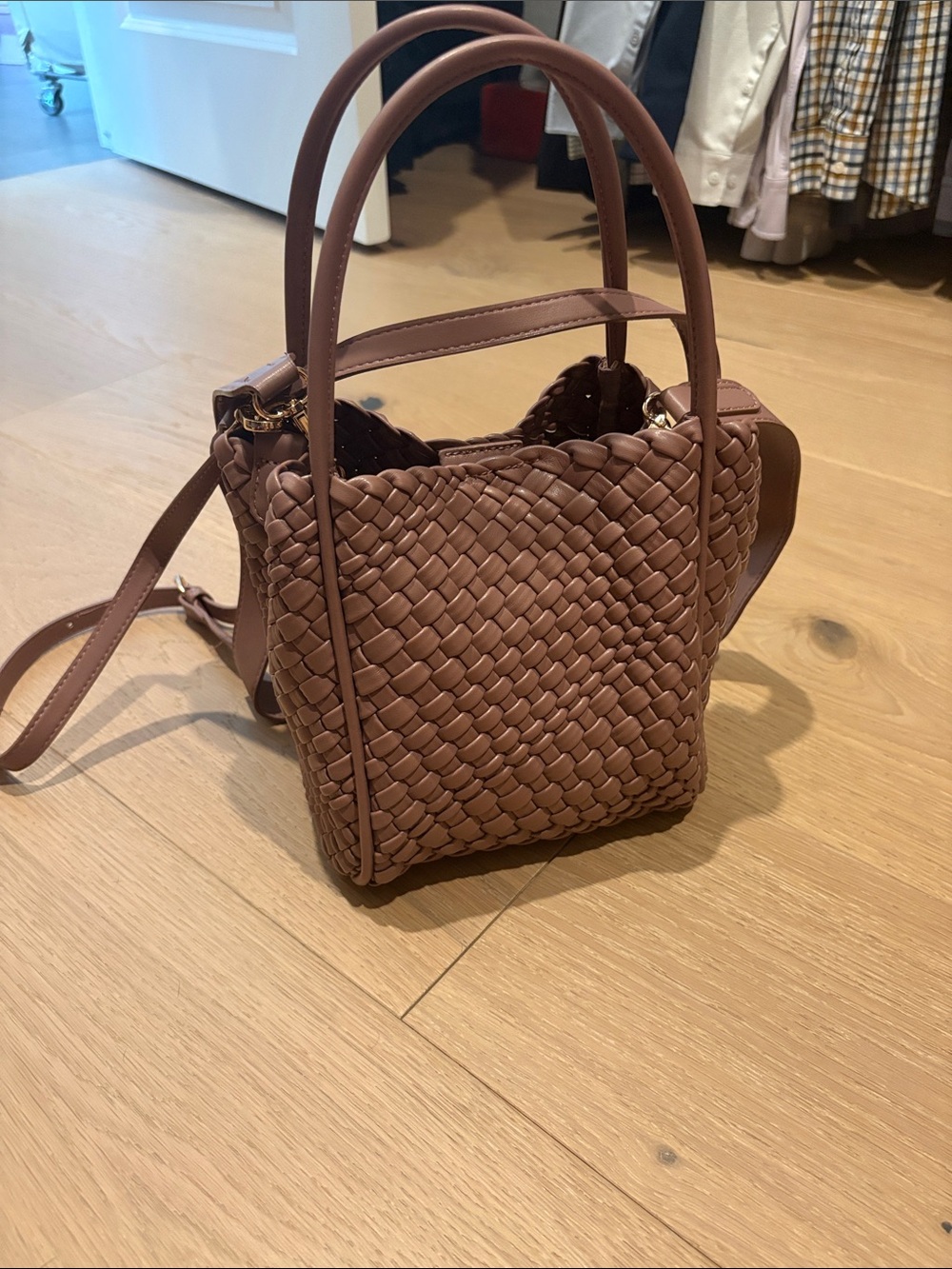 Hollace Tote: Woven Mini Edition